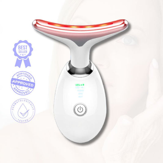 Massageador Facial LED 3 em 1 Anti-Idade